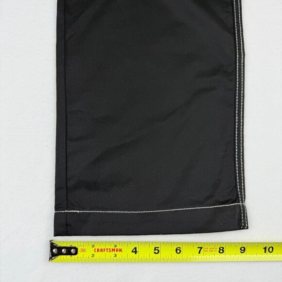True Religion Men's Straight Leg Outline Jet Black Cargo Pants 32x32 NWT $159.00 - Picture 11 of 12